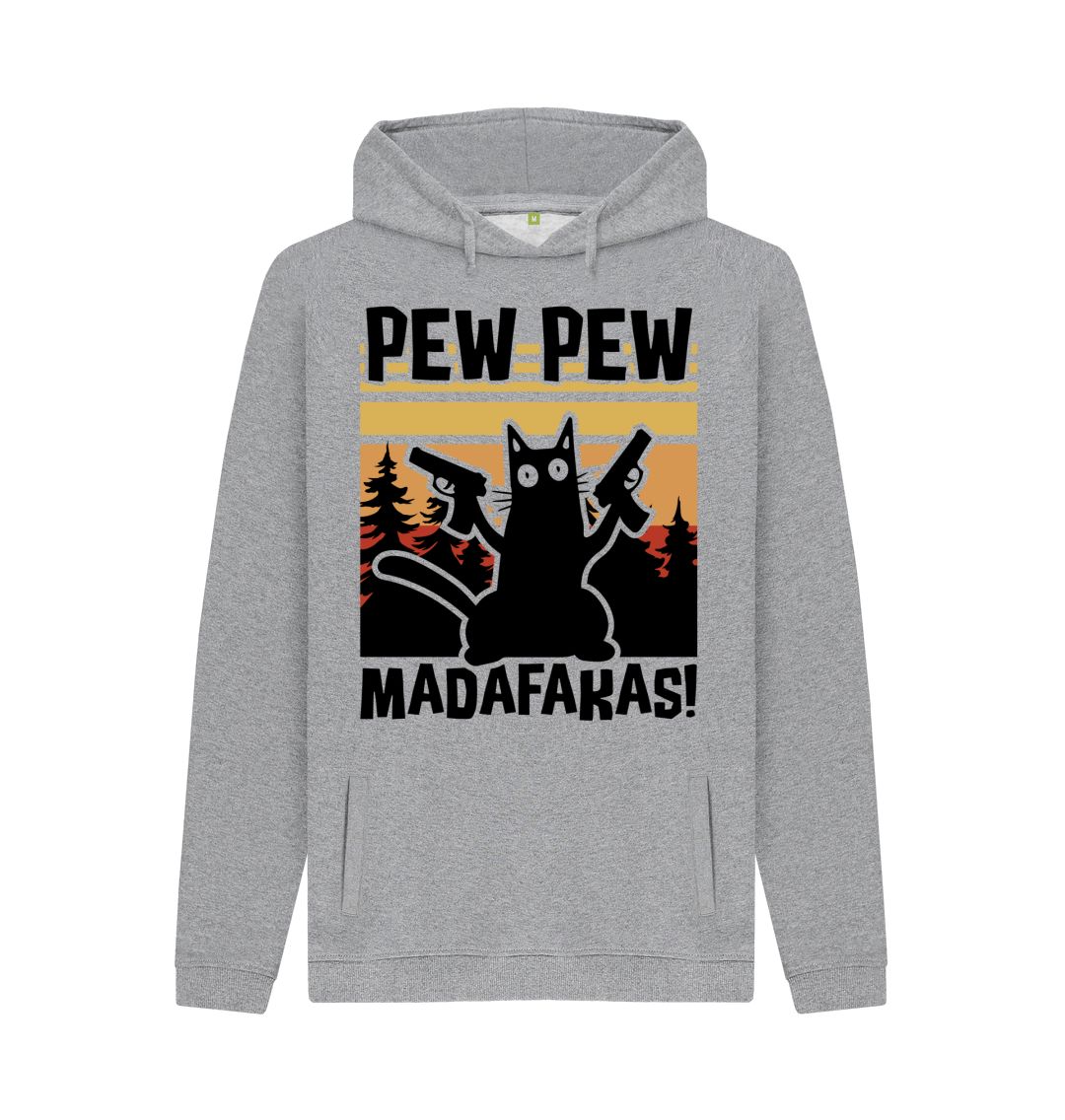Shirtracer Baumwolltasche „Pew Pew Madafakas“ – 100% Baumwolle, 42x38 Cm, Mit 67 Cm Langen Trageriemen