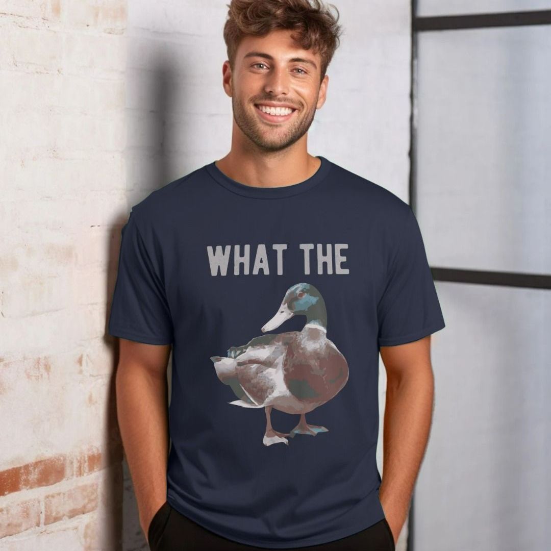 What The Duck T Shirt | Funny Duck Pun | Shirtbox