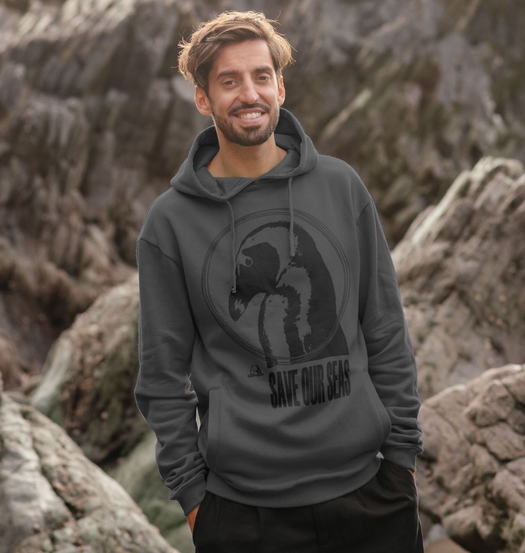 Save Our Seas Penguin hoodie