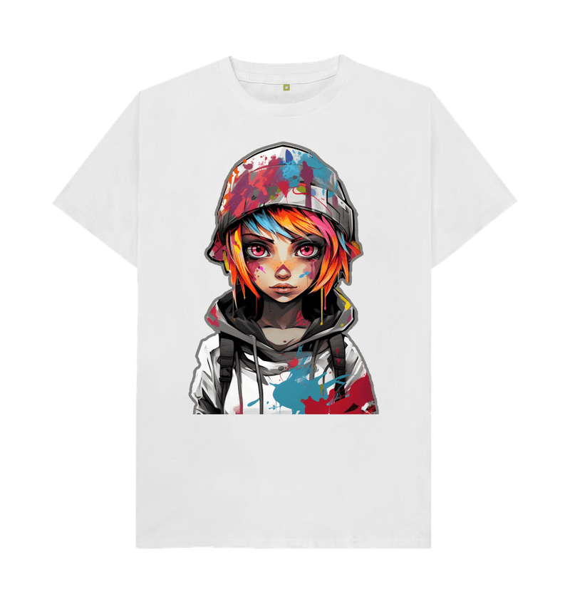 Men's Anime Painter Girl T-Shirt