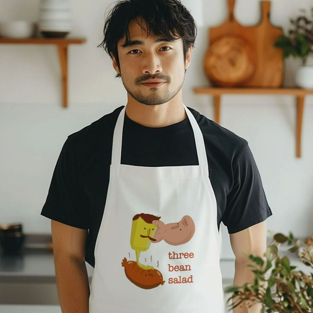 Three Bean Condiment Apron