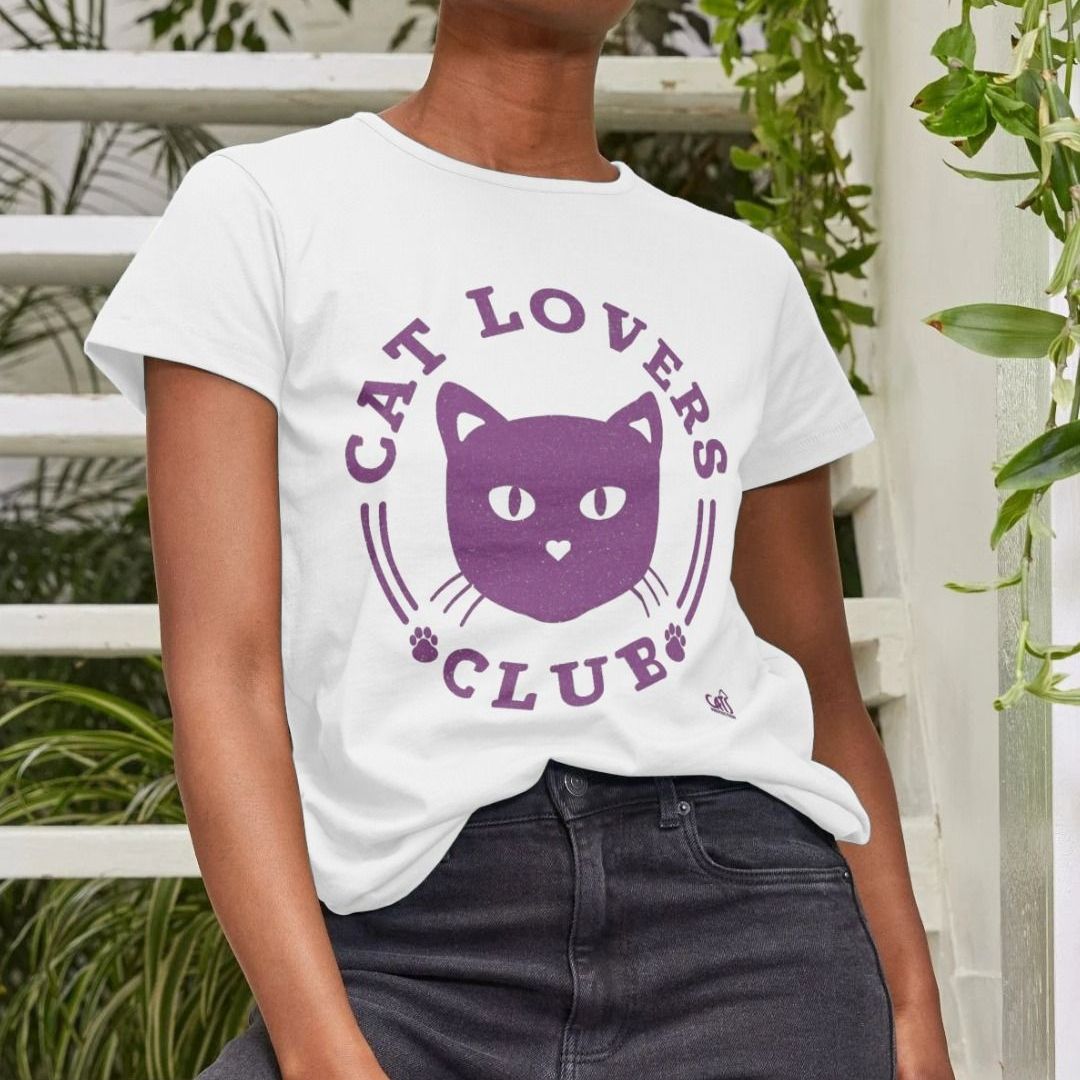 Cat Lover Purple Top