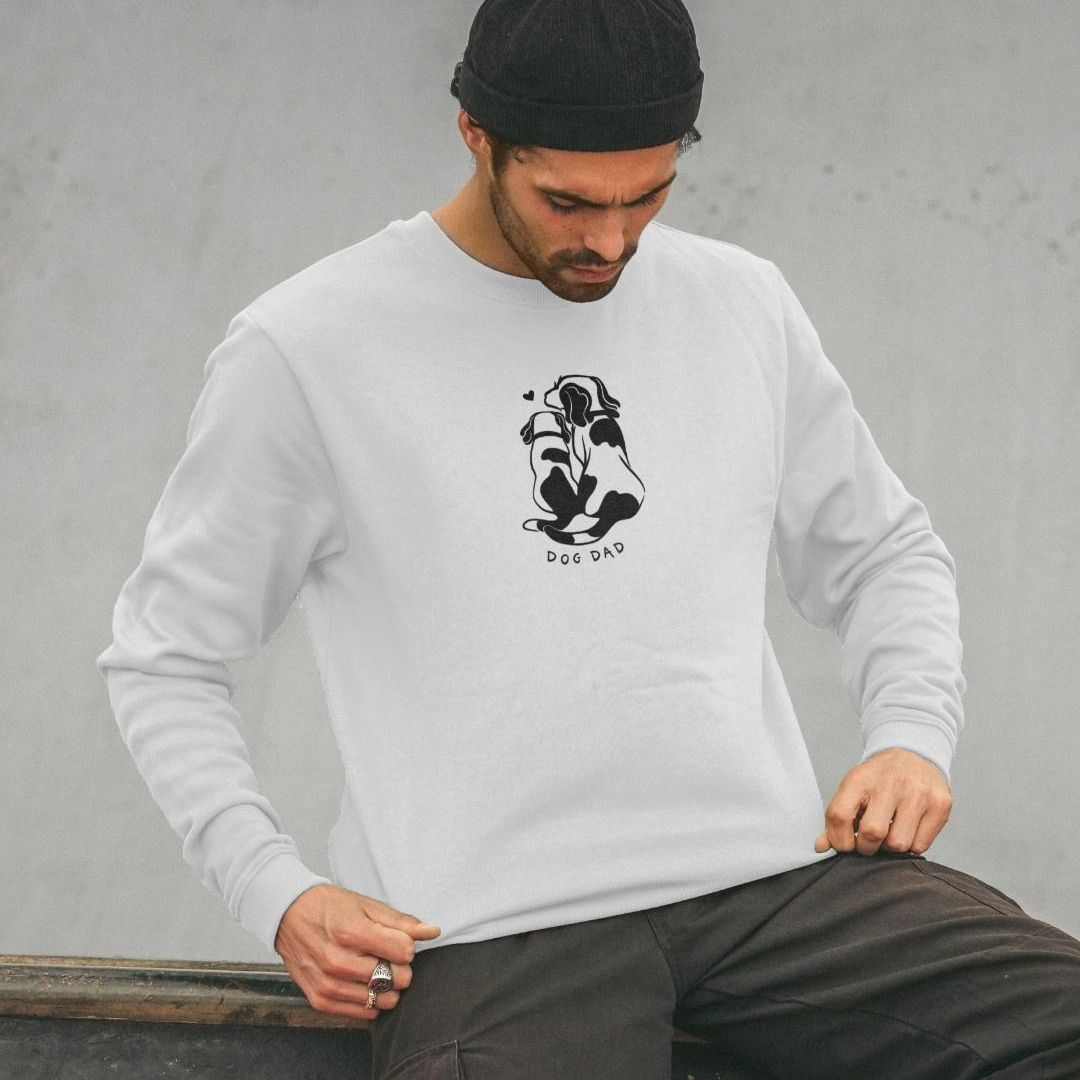 Men's Dog Dad Jumper - Main Image