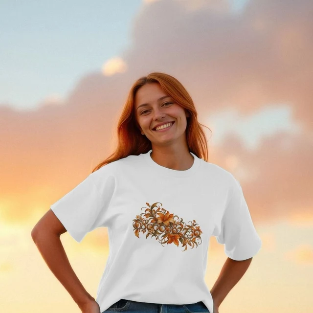 Lotus Hidden Bloom Women's T-shirt — fotografia 1