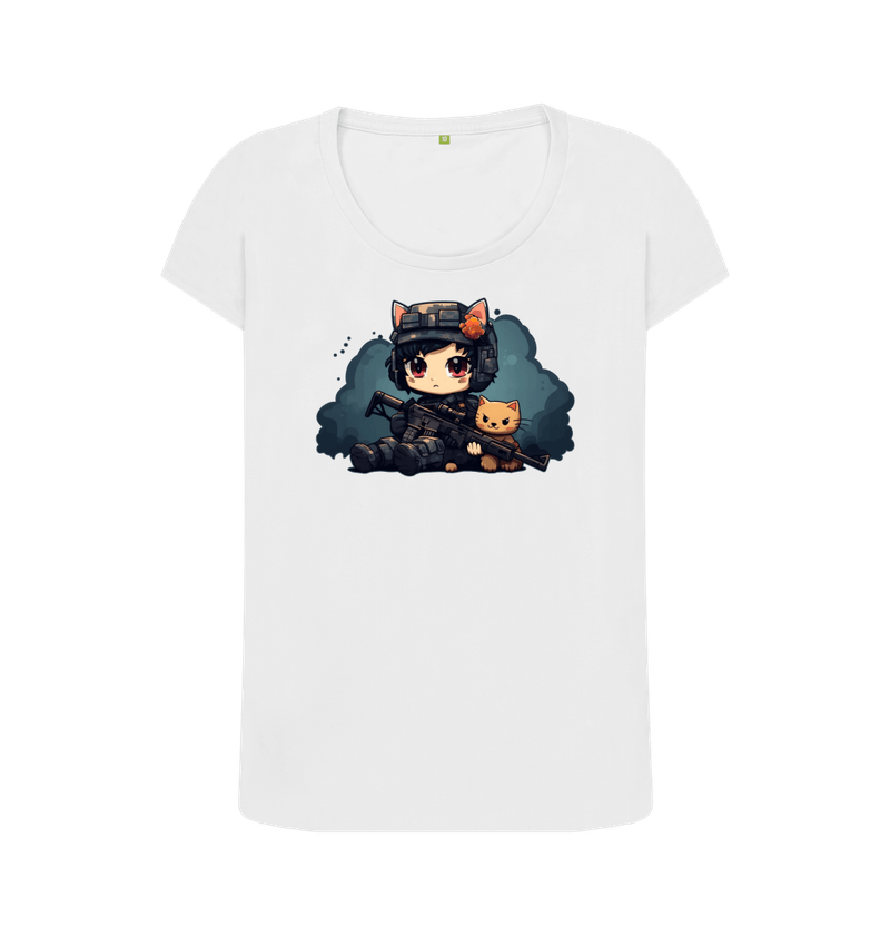 Woman's Kawaii Style Call Of Duty Gaming Girl T-Shirt