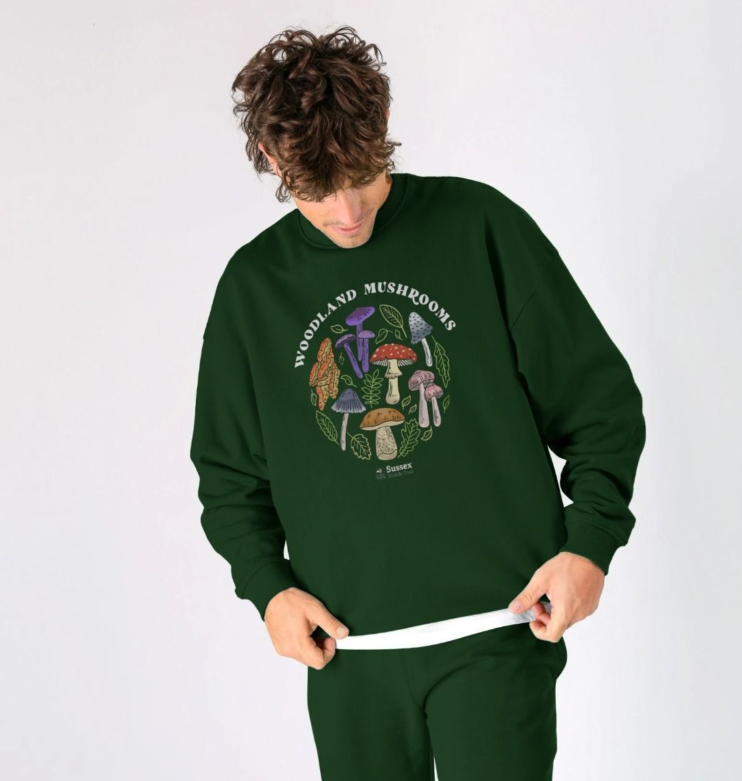 スケートボード MIND JOURNEY SWEATER / HUF MUSHROOM Mushroom Oversized Jumper