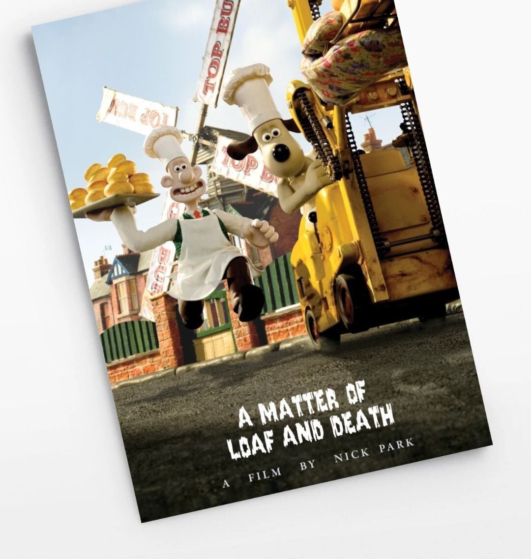 A Matter Of Loaf And Death Poster | Wallace & Gromit Merch