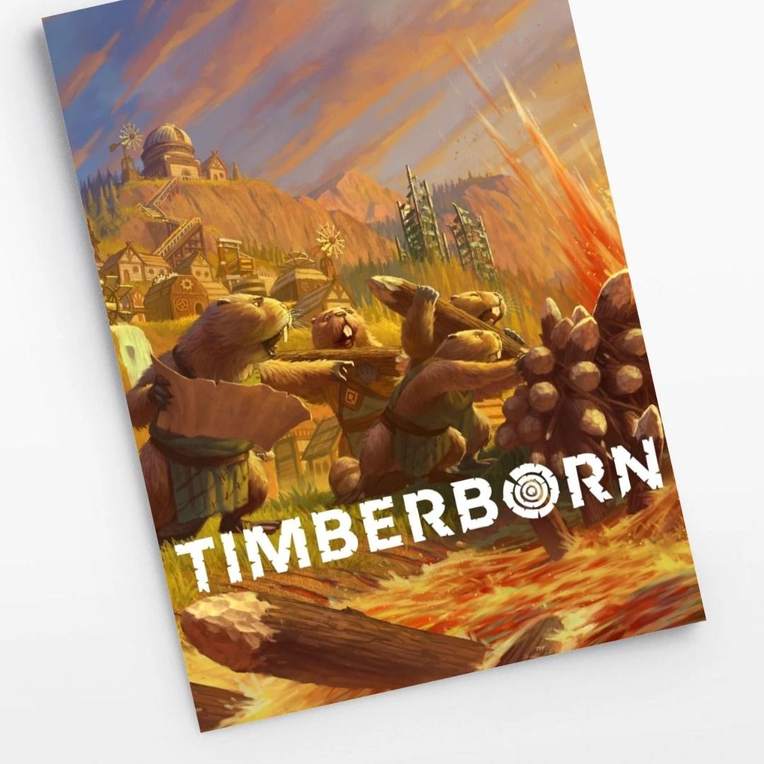 Timberborn Poster: Badwater (Vertical)