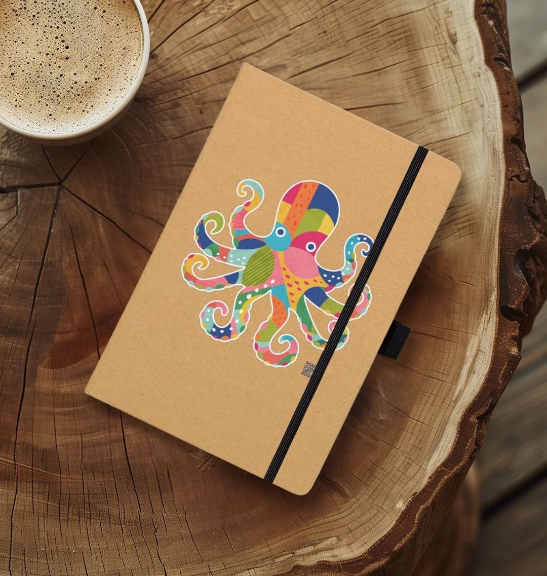 Octopus Notebook Colourful Octopus Notebook