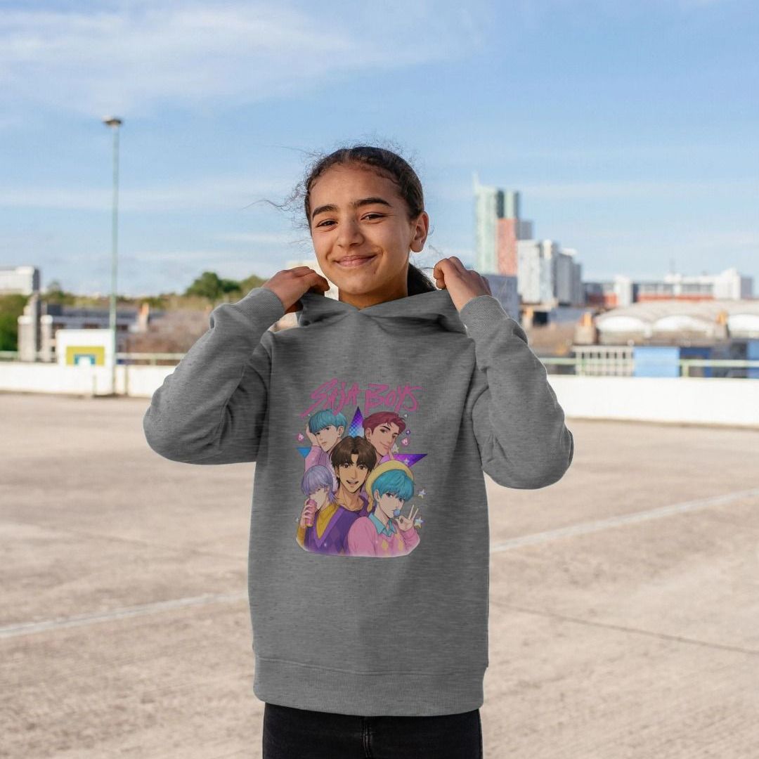 Unisex Kids Demon Hunters Saja Boys Print 13 Colors Available Anime