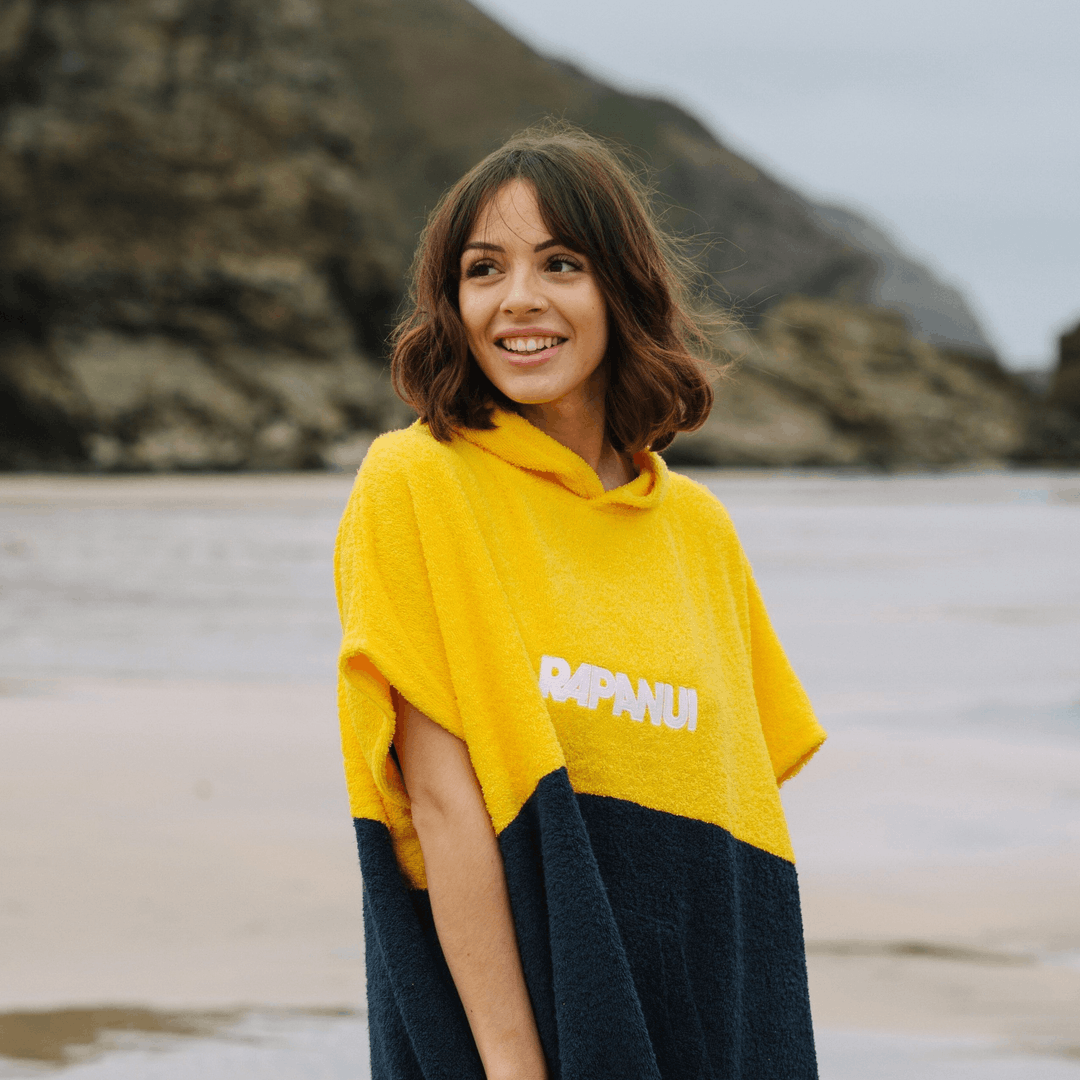 Towel Poncho Bikini Set Beach Cover Swimwear Rapanui