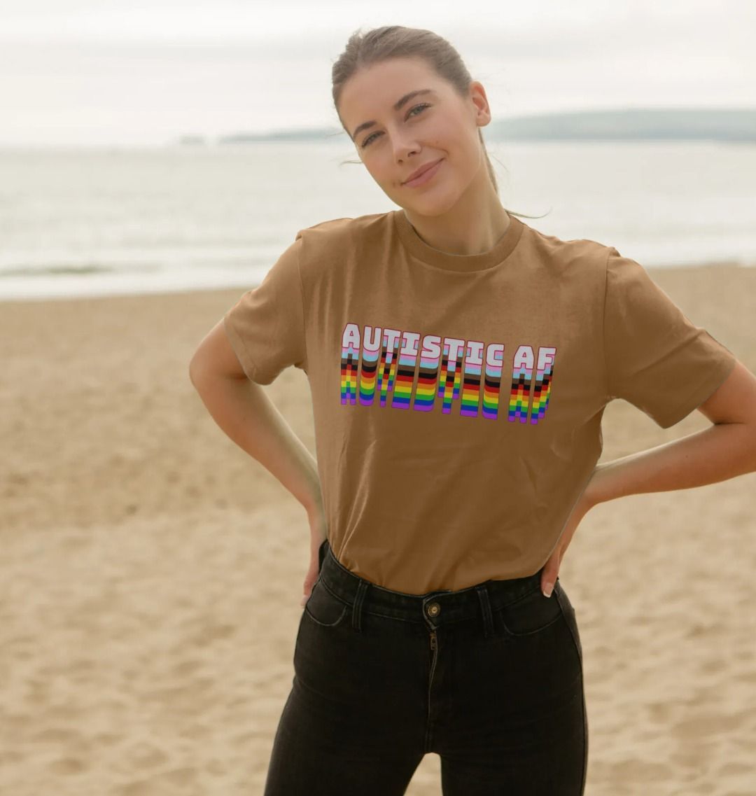 Autistic AF Relaxed Tee