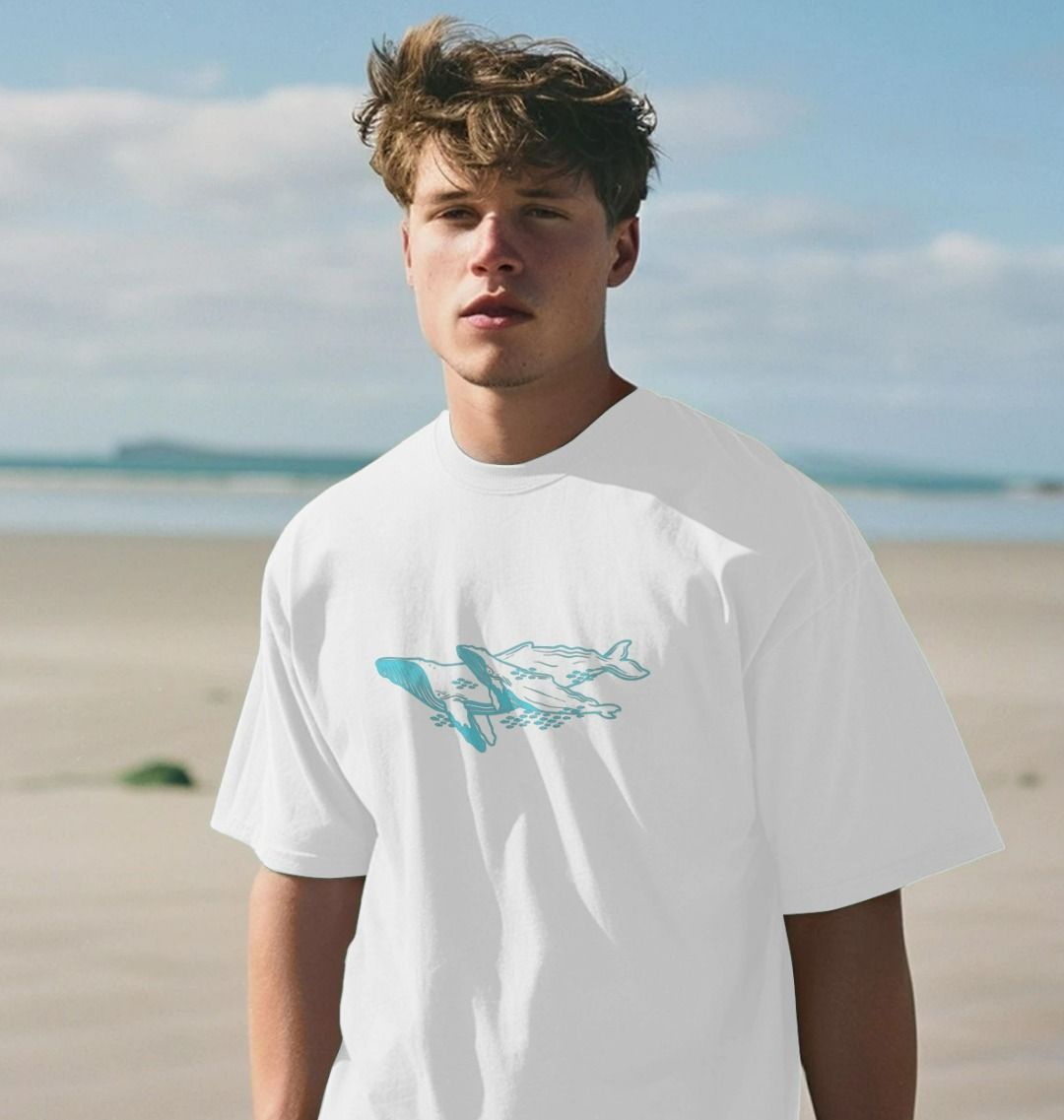 Oversized Ridding The Ocean Of Plastic T-shirt