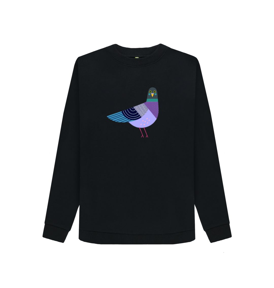 Pigeon sweatshirt - Mens - Organic - Woody