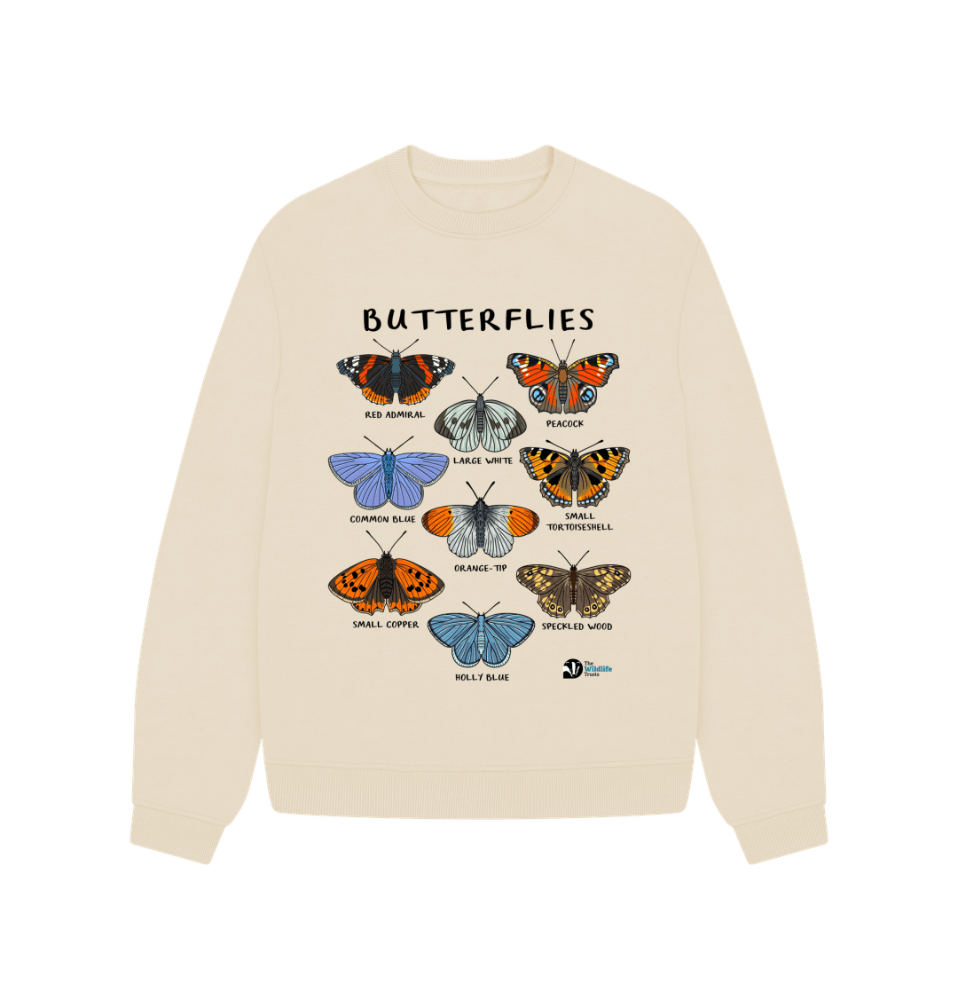 Butterfly Embroidered Jumper | Bonmarché