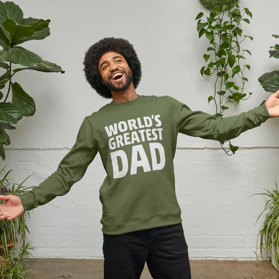 Worlds Greatest Dad Jumper Best Dad Gift Shirtbox