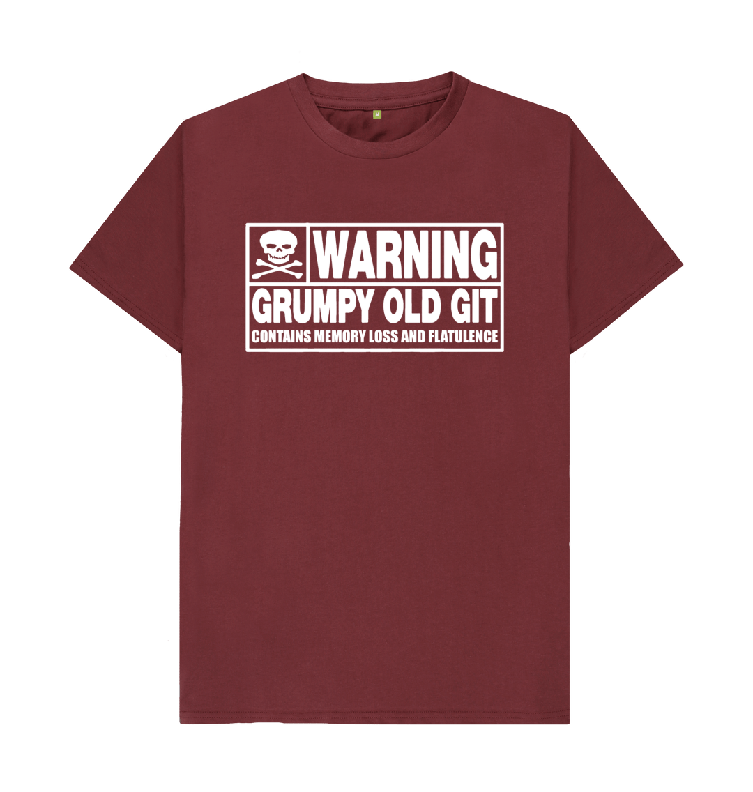 Grumpy Old Git T Shirt Funny Gift for Dad Shirtbox