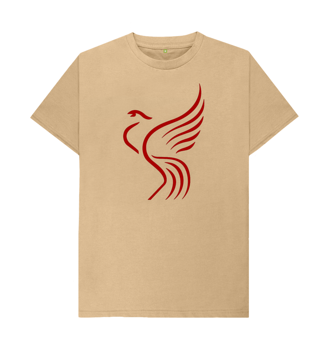Icon Sports Liverpool FC Liverbird Logo t-Shirt, Uomo, Striper Ll
