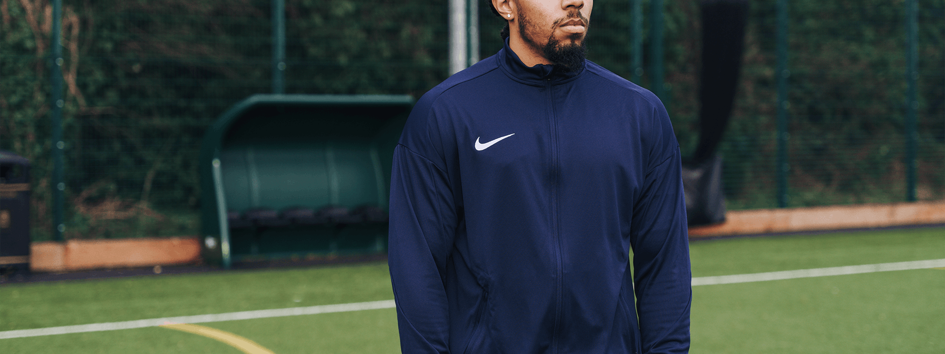 nike tracksuit set in navy