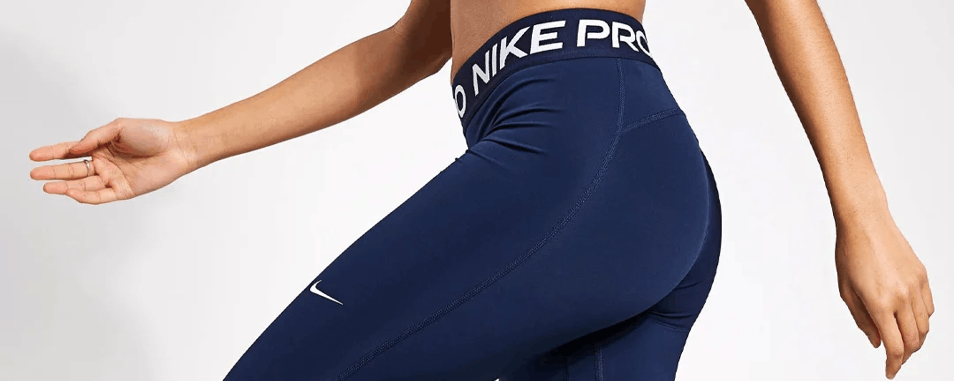 nike pro leggings navy