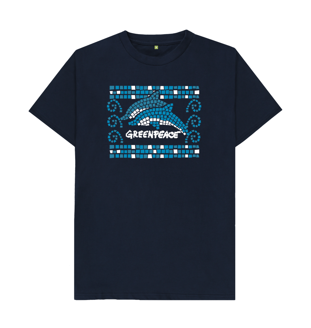 NKNIT dolphin print T-shirt size① dolphin print T-shirt – NKNIT