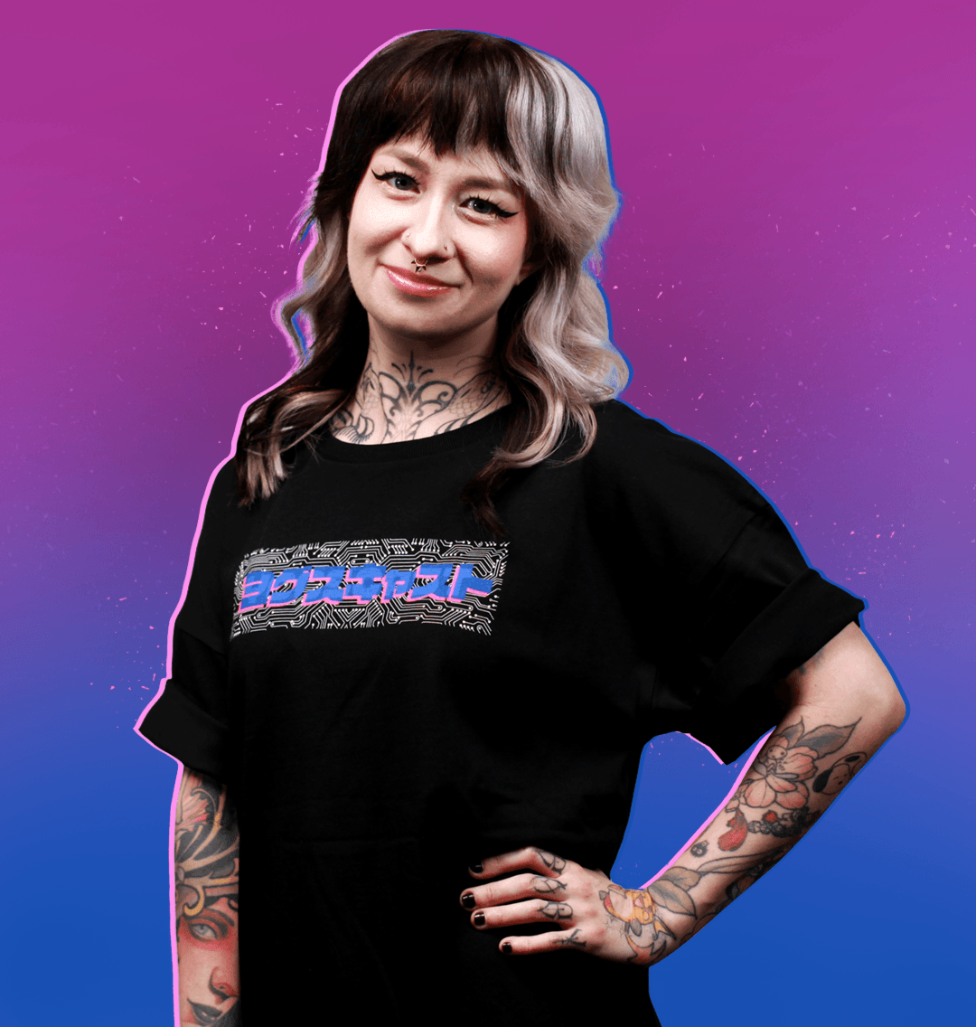 Yogscast Katakana Logo Oversized T-Shirt