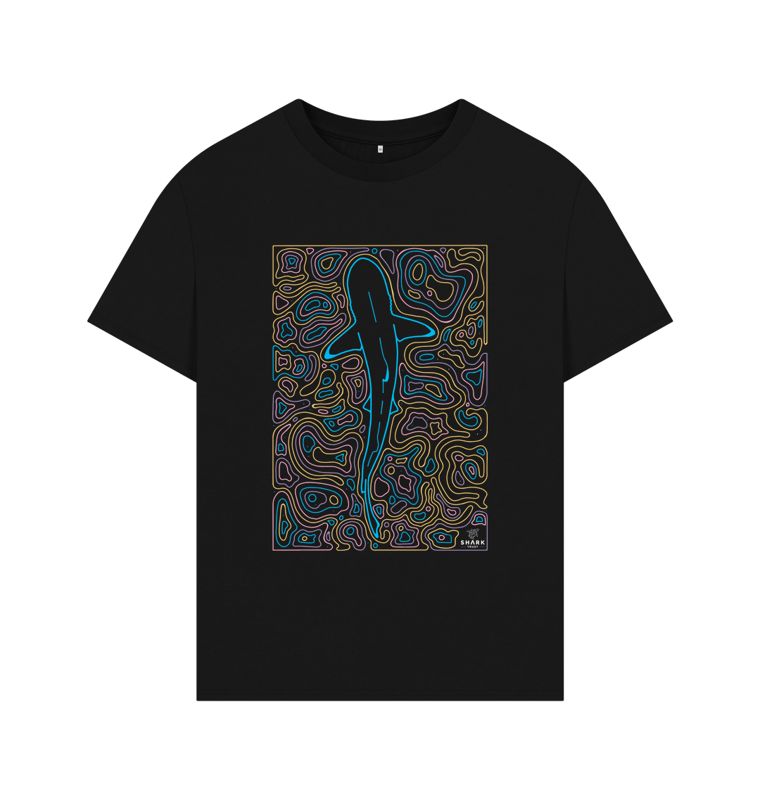 Oversized Black Tip Reef Shark T-shirt | Shark Trust