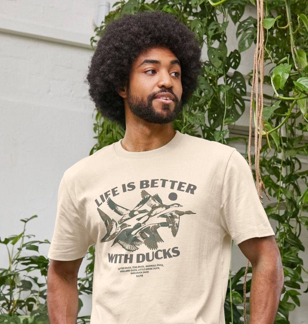 Duck T-Shirt | Funny Wildlife T-Shirt | RSPB
