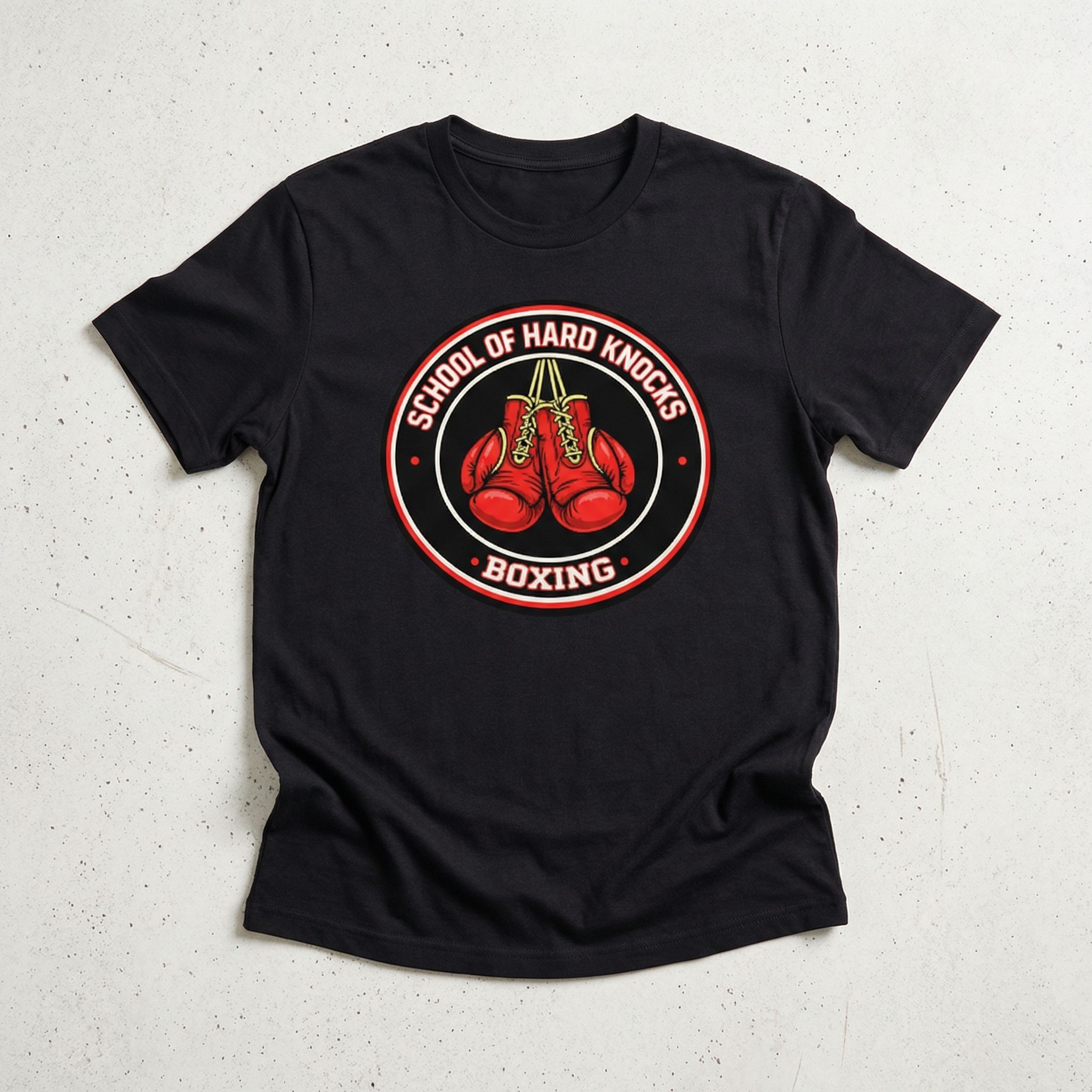 School of Hard Knocks T-Shirt | Mens Boxing Tee | Shirtbox