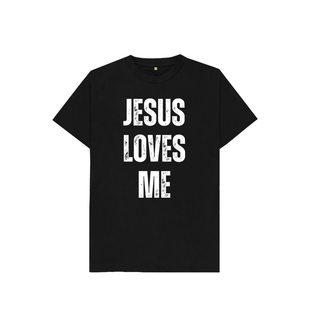 Jesus Loves Me 100% Organic cotton Kid's T-Shirt
