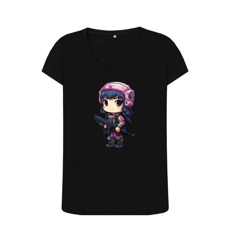 Women's Cute But Deadly Lil Sniper T-Shirt
