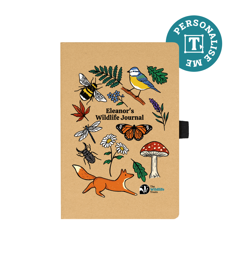 Personalised Wildlife Notebook | The Wildlife Trusts Shop