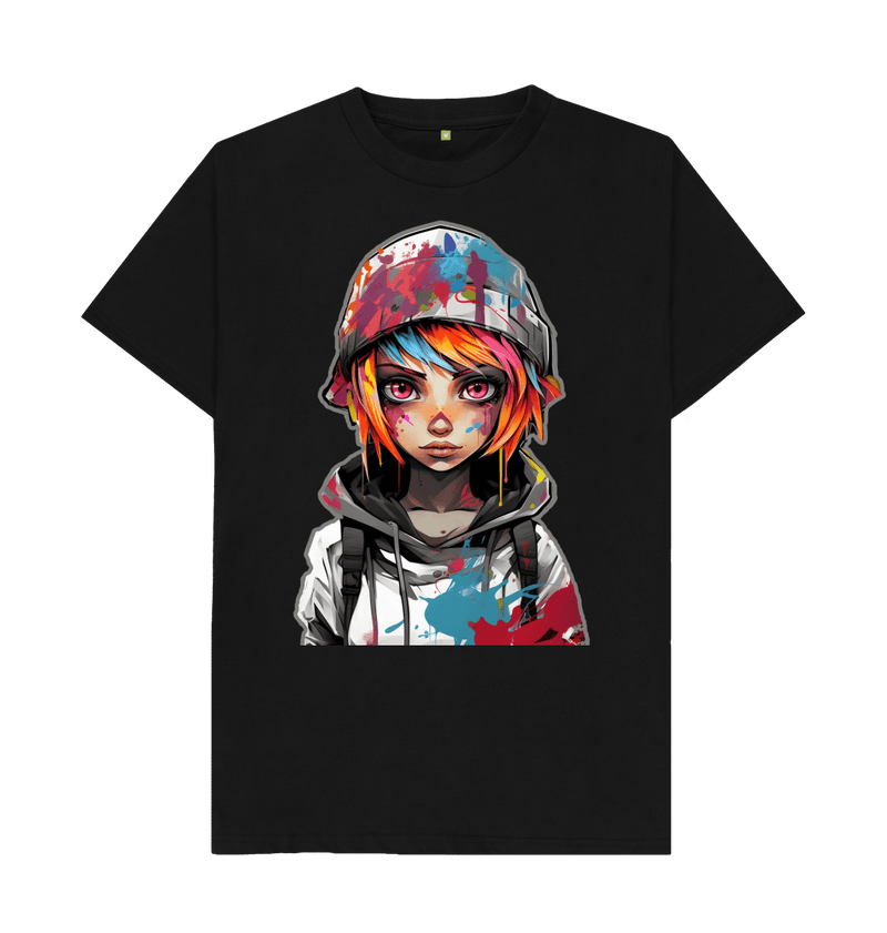 Men's Anime Painter Girl T-Shirt