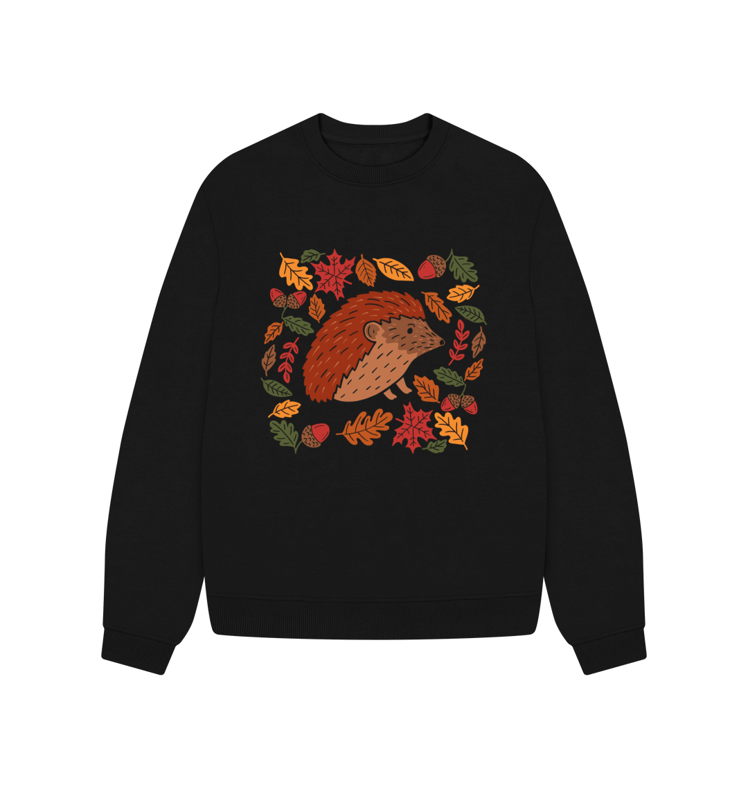 Autumn Hedgehog Oversized Jumper