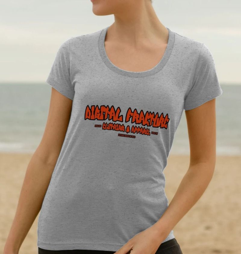Women's Digital Fracture Merch T-Shirt