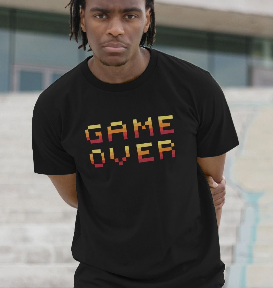 GAME OVER Retro Pixel T-shirt - Men
