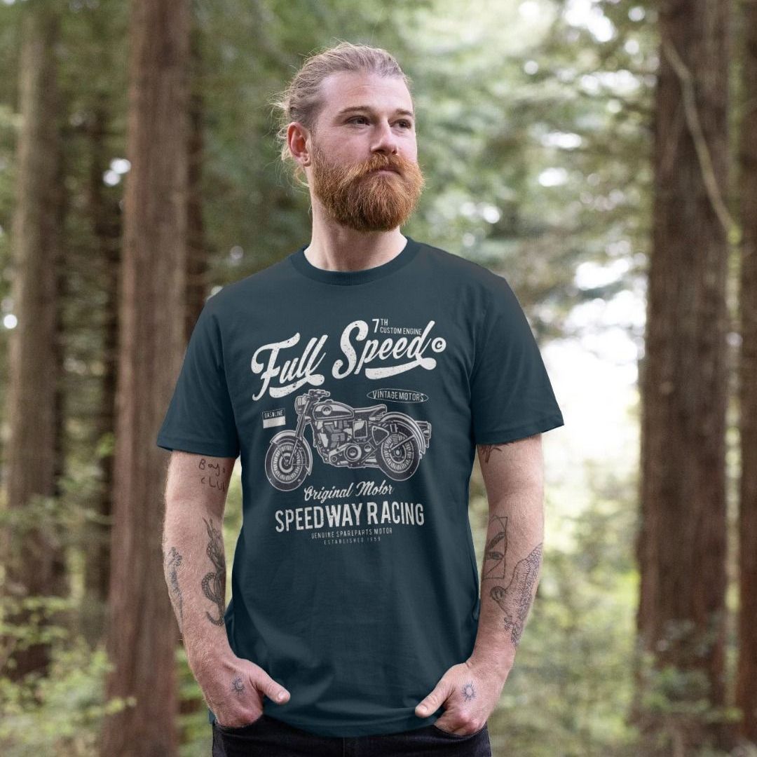 Speedway Racing T Shirt Vintage Motorcycle Tee Shirtbox
