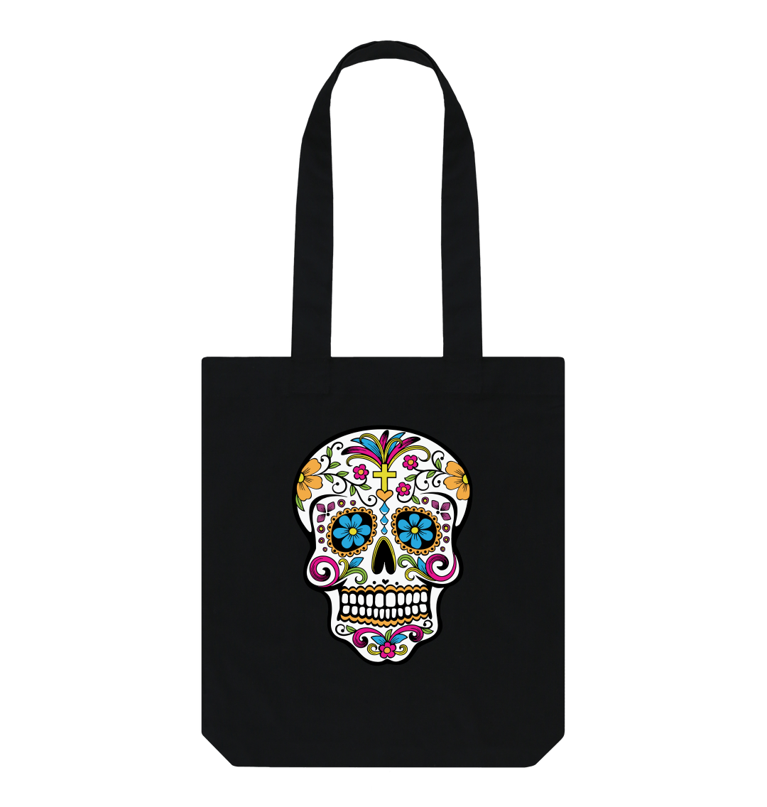 Sugar Skull in a traditional style for Dia de Los Muertos Illustration AI Genera