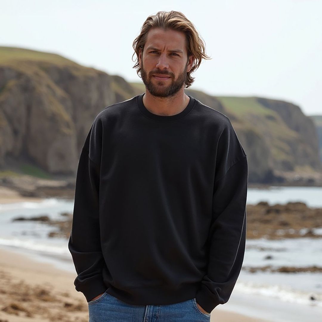 Men's Oversized Sweatshirt Organic Cotton Rapanui