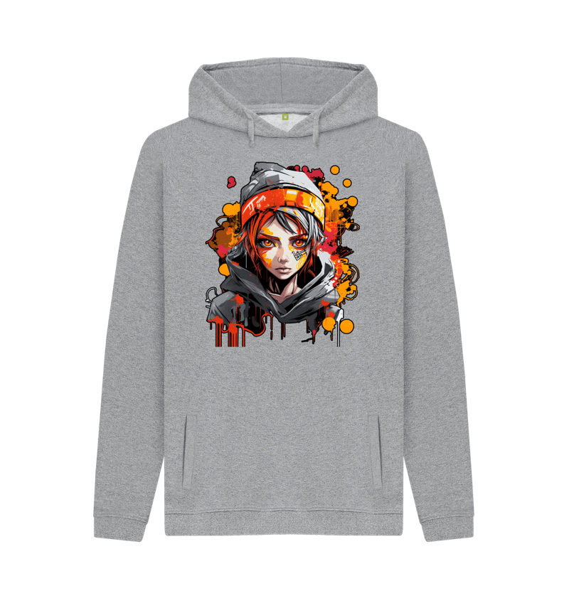 Men' Street Art Graffiti Girl Hoodie