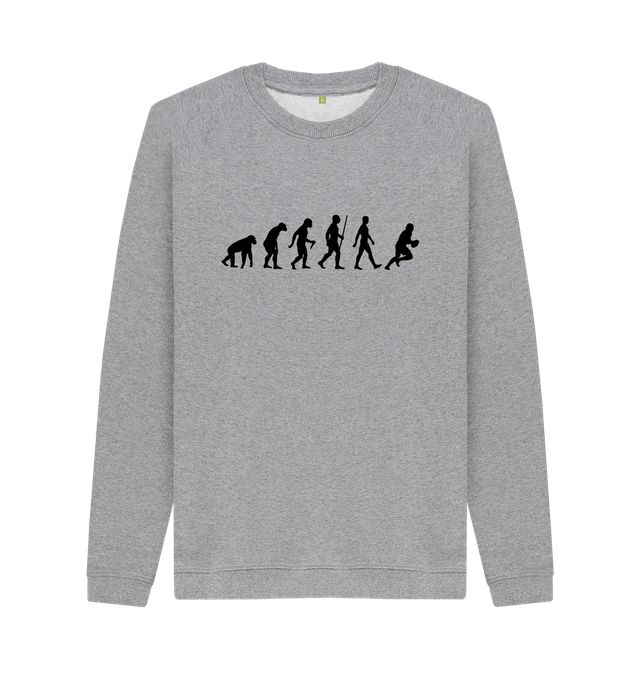 T-Shirt RUGBYEVOLUTION Sport Uomo Fruit Of The Loom - 100% Cotone - Girocollo Tubolare - Taglio Comfort - 3