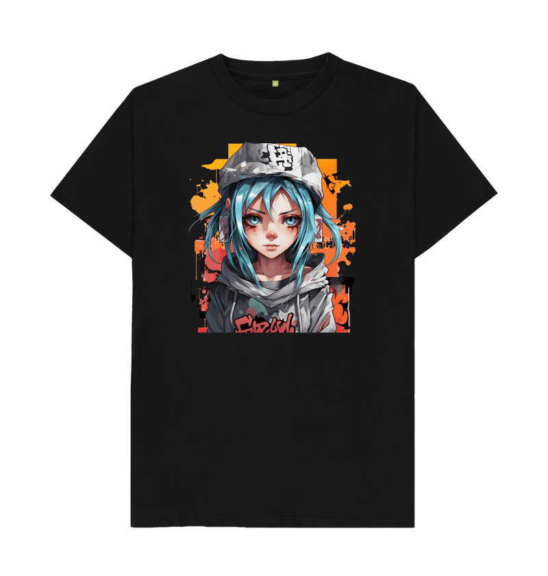 Men's Anime Skater Girl T-Shirt