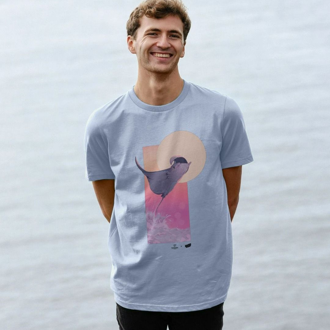 Manta Ray T-shirt | Oceanic Ray Tee | Shark Trust