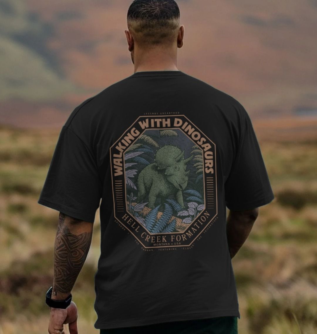 トップス dinoworks Triceratops Oversized T-Shirt - WWD | BBC Earth Clothing