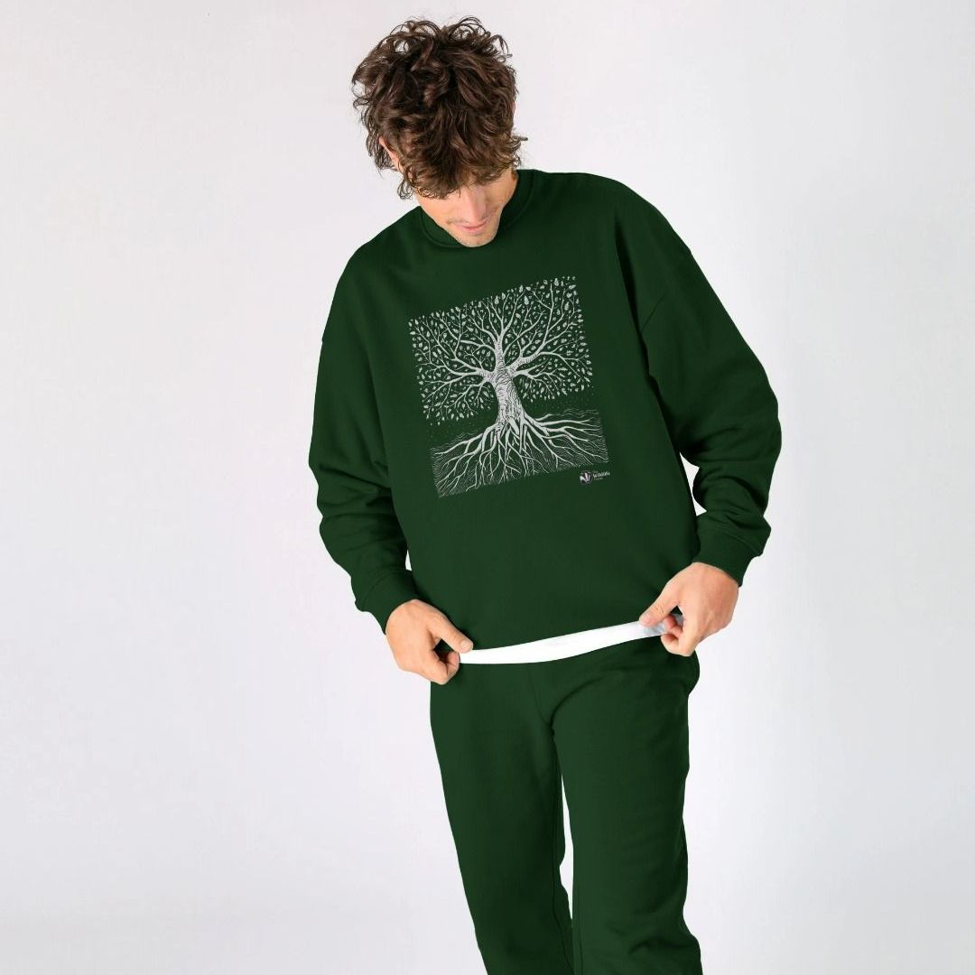 Tree Men's Oversized Sweatshirt