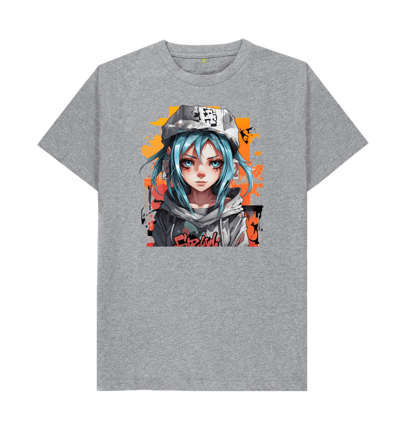 Men's Anime Skater Girl T-Shirt