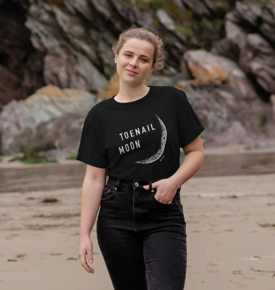 Crescent Moon Top | Celestial Moon T-Shirt | Dr Becky