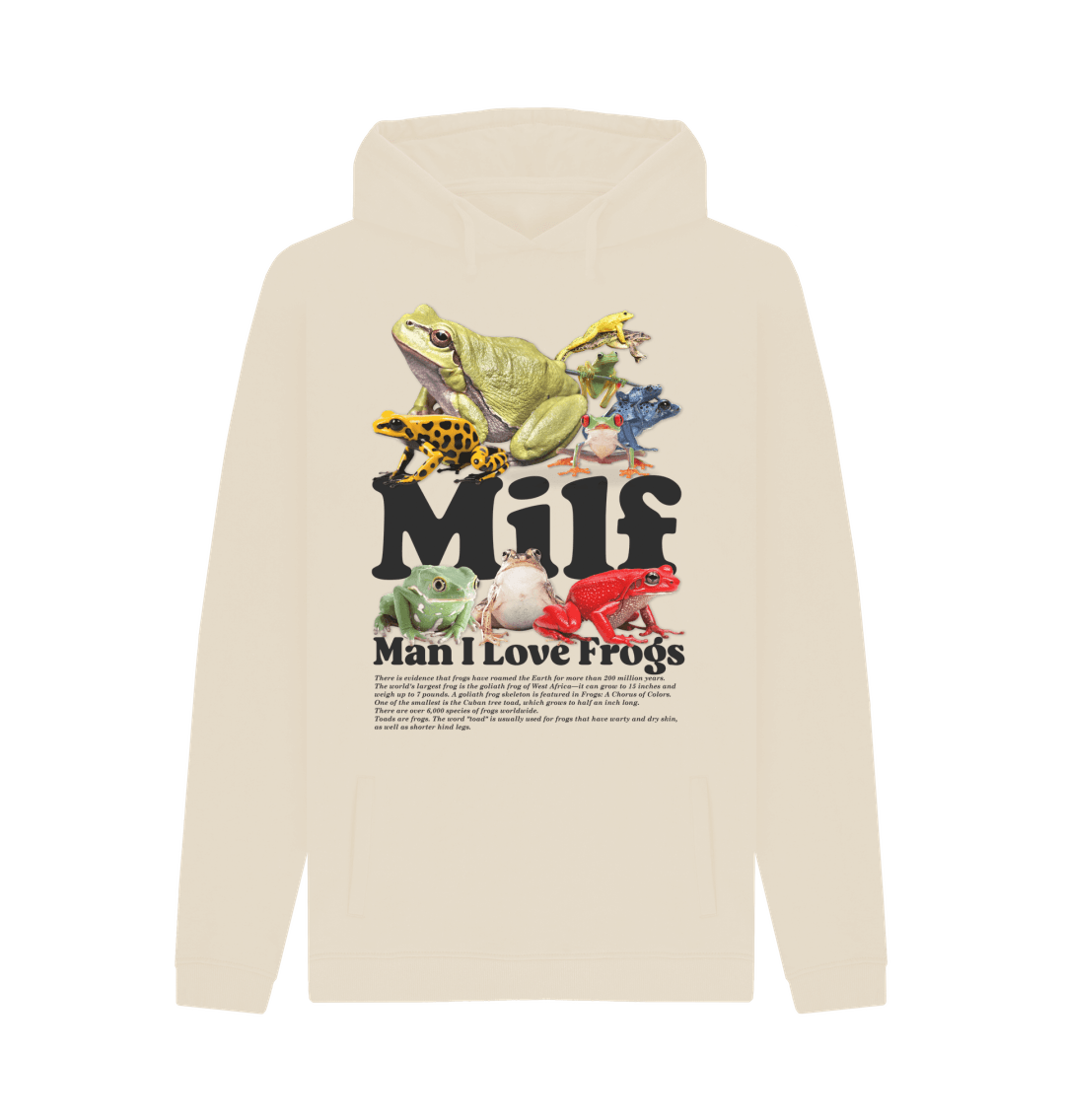 Man I Love Frogs Hoodie Funny Frog Hoodie Shirtbox