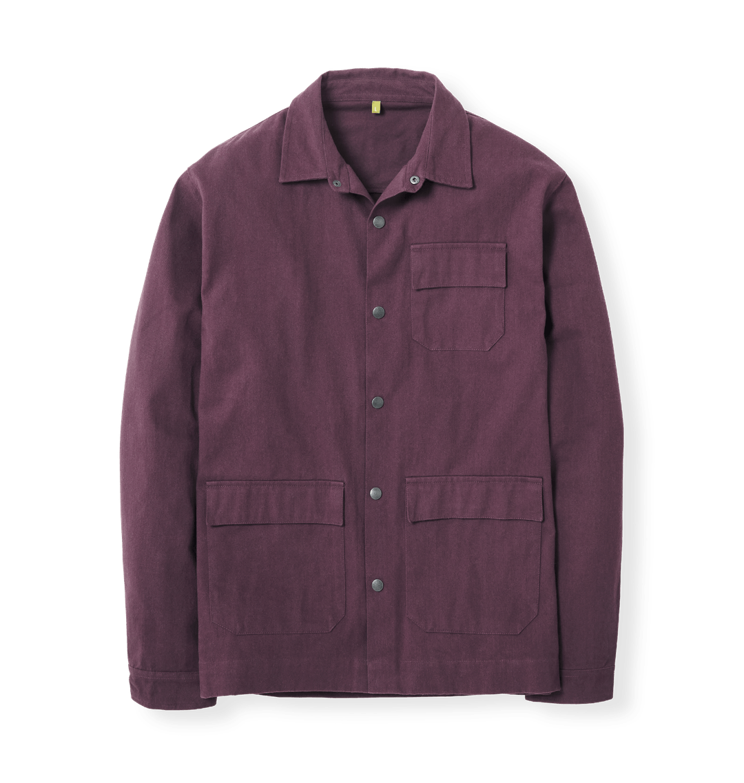 Men's Organic Cotton Overshirt - Main Image