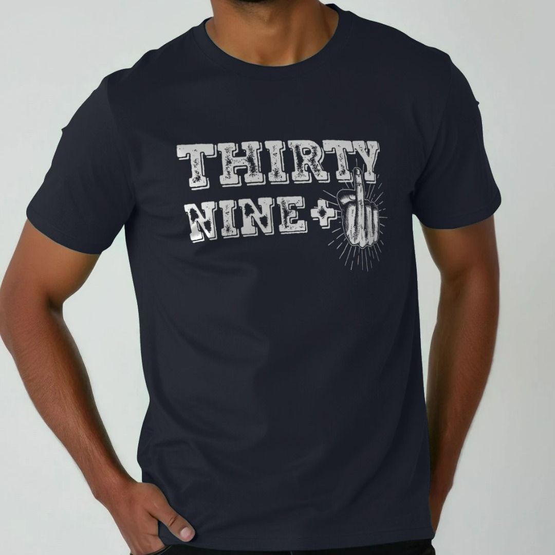40th Birthday Shirt For Men – 'Gettin' Old Pissy & Cranky' Personalized Tee With Birth Year, Custom Gift Idea - View #10